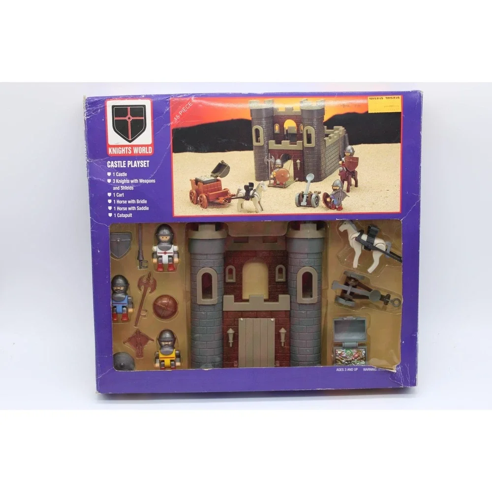 1992 Knight's World Castle Playset NEW Toys 'R Us VTG Sealed